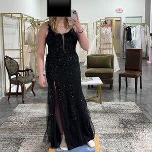 Black prom dress